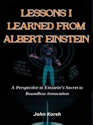 cover image of LESSONS I LEARNED FROM ALBERT EINSTEIN
